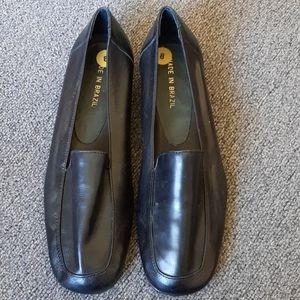 Nine West Black Leather Shoes